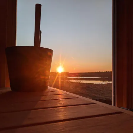 Cozy House With Sauna By The Hébergement de vacances Lokuti